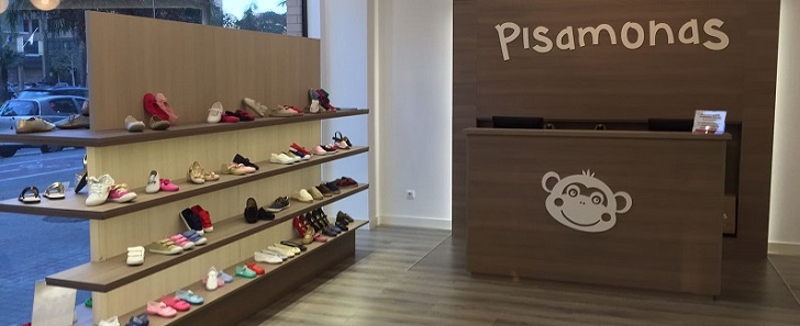 El calzado infantil de Pisamonas da el salto al offline y prepara quince aperturas en dos años